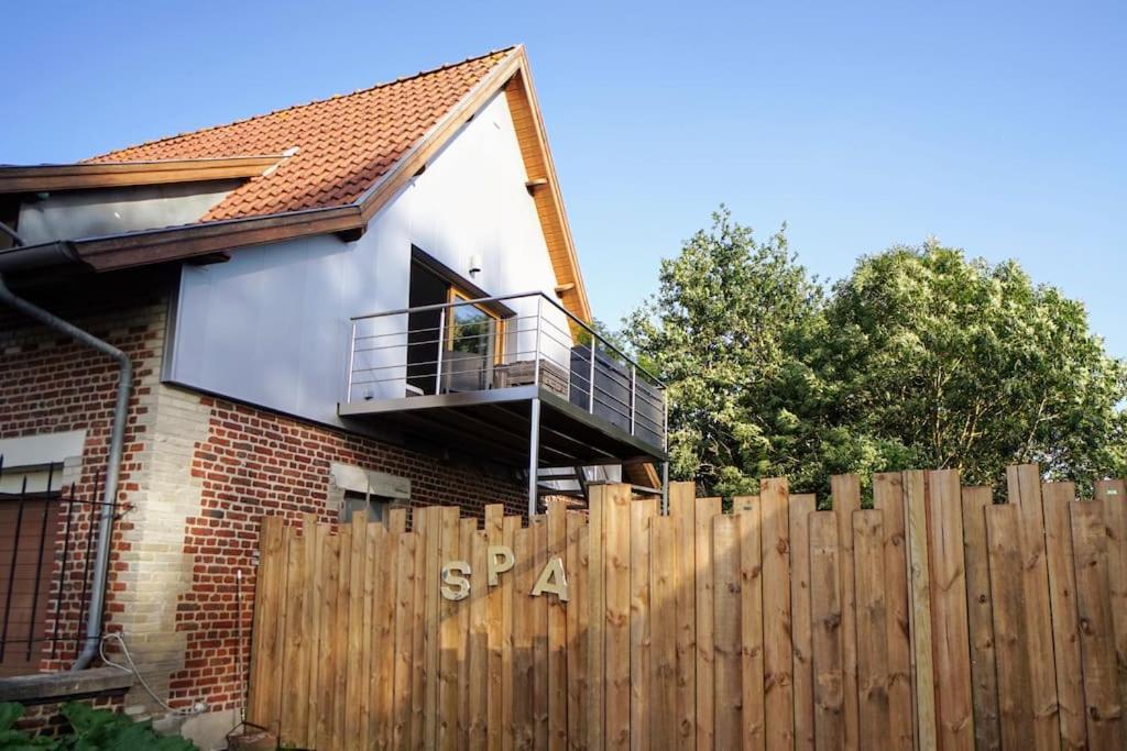 Ferienwohnung Spa Privatif A La Ferme - Haut De Gamme - Atypique Bois-Grenier Exterior foto